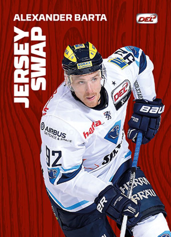 DEL 2015-16 Citypress Premium Jersey Swap - No JS 05 - Alexander Barta