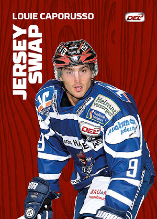 DEL 2015-16 Citypress Premium Jersey Swap - No JS 06 - Louie Caporusso