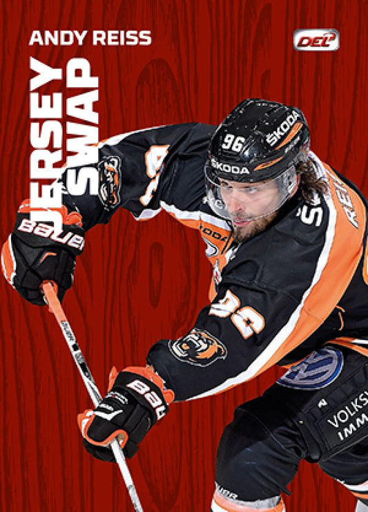 DEL 2015-16 Citypress Premium Jersey Swap - No JS 13 - Andy Reiss