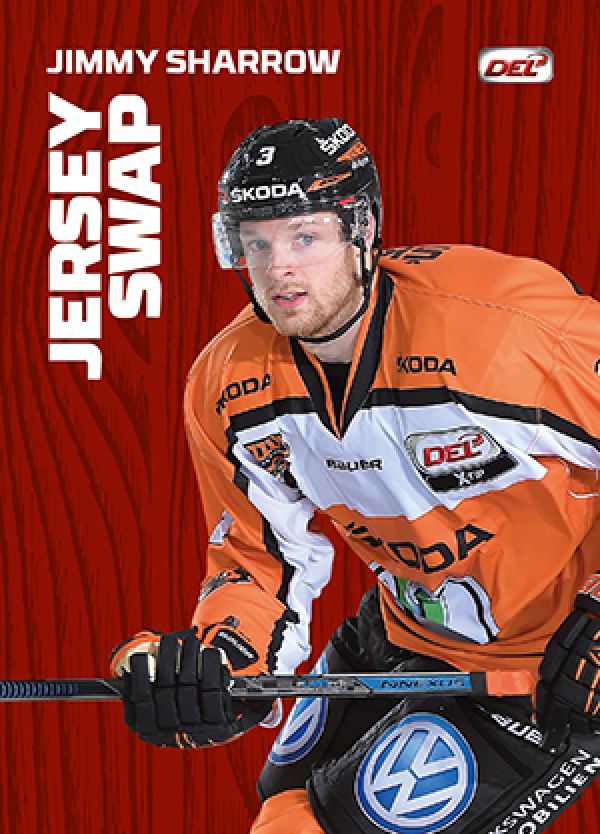 DEL 2015-16 Citypress Premium Jersey Swap - No JS 14 - Jimmy Sharrow