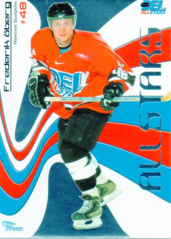 DEL 2002 / 03 CityPress All Stars - No AS 12 - Frederik Öberg