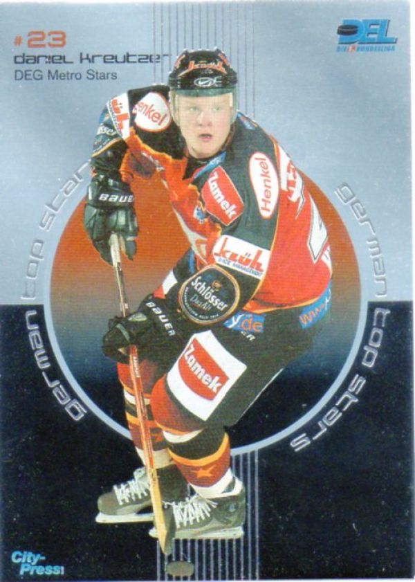 DEL 2002/03 CityPress German Top Star - No GT08 - Daniel Kreutzer