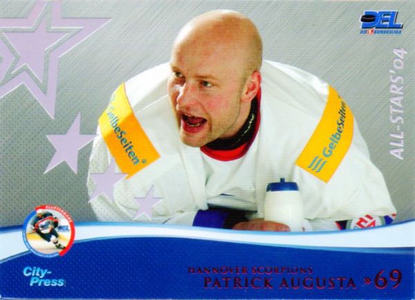 DEL 2004 / 05 CityPress DEL All-Stars - No AS15 - Patrick Augusta