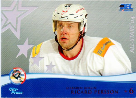 DEL 2004/05 CityPress DEL All-Stars - No AS04 - Ricard Persson