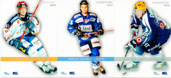 DEL 2006 / 07 CityPress Youngstars - No 01/14 bis 14/14 - kompletter Satz