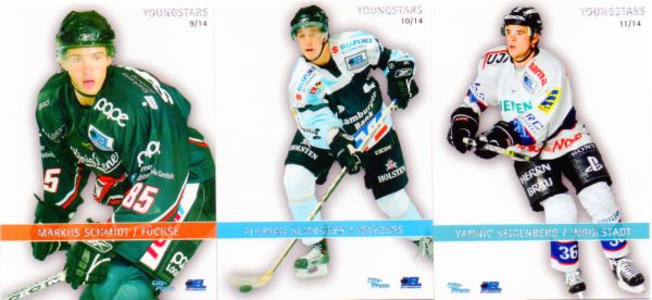 DEL 2006 / 07 CityPress Youngstars - No 01/14 bis 14/14 - kompletter Satz