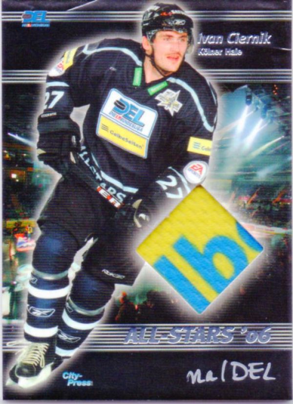 DEL 2007/08 CityPress DEL Allstars 2006 Jerseys - No AS003 - Ivan Ciernik