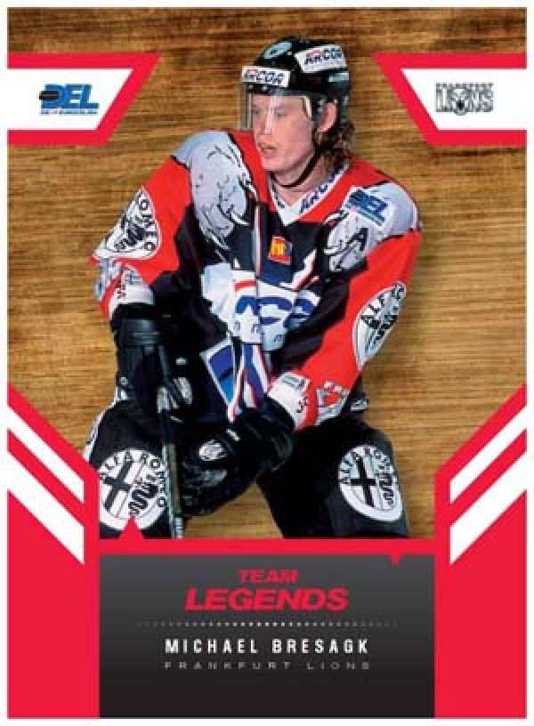 DEL 2008/09 CityPress Team Legends - No LE04 - Michael Bresagk