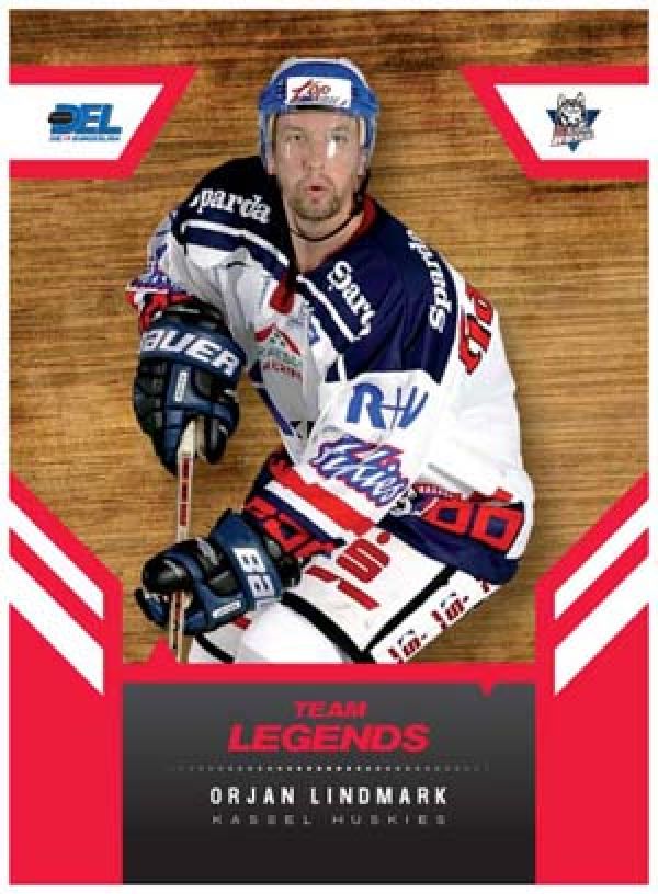 DEL 2008/09 CityPress Team Legends - No LE09 - Orjan Lindmark