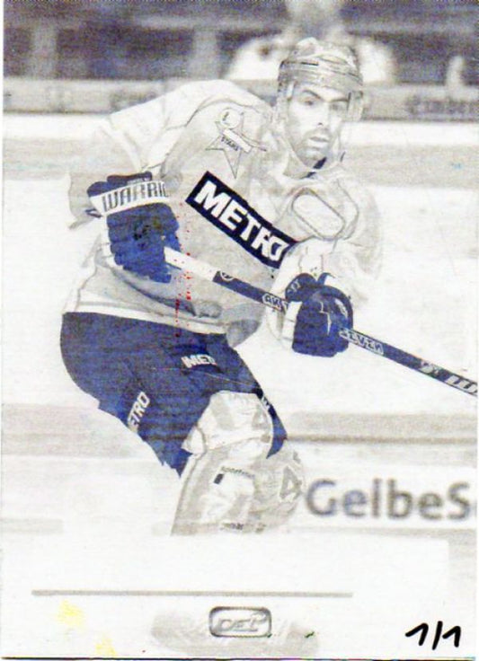 DEL 2011-12 CityPress Press Plate - No 329 - Derek Dinger