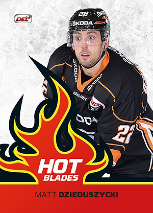 DEL 2014-15 CityPress Basic Set Hot Blades - No HB10 - Matt Dzieduszycki