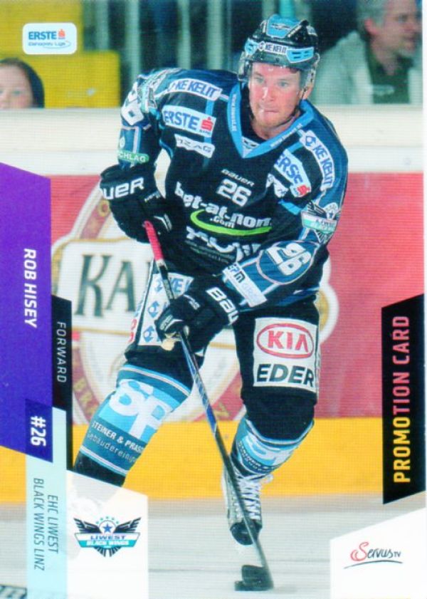 EBEL 2014-15 Erste Bank League Promotional Card - No 093 - Hisey