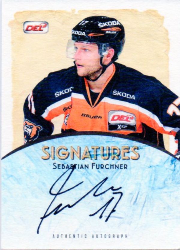 DEL 2015-16 Citypress Premium Finest Signatures - No - Sebastian Furchner