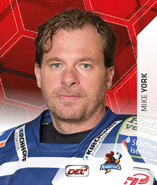 DEL 2015-16 Citypress Sticker - No 161 - Mike York