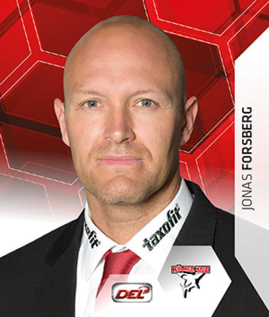 DEL 2015-16 Citypress Sticker - No 173 - Jonas Forsberg