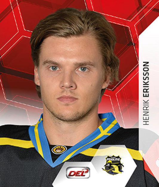 DEL 2015-16 Citypress Sticker - No 200 - Henrik Eriksson