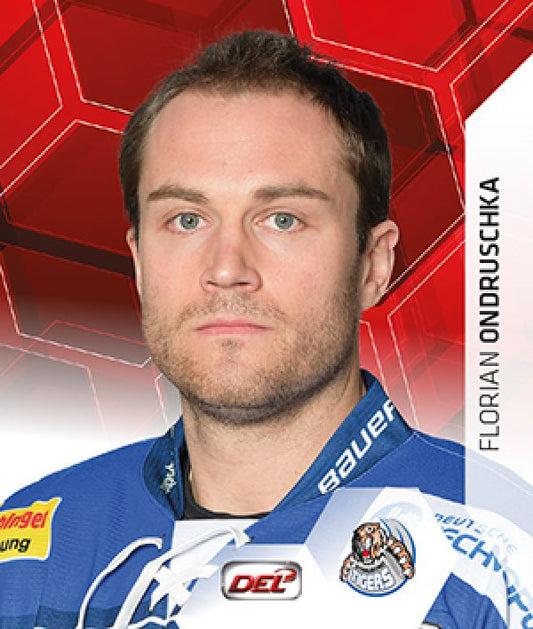 DEL 2015-16 Citypress Sticker - No 346 - Florian Ondruschka