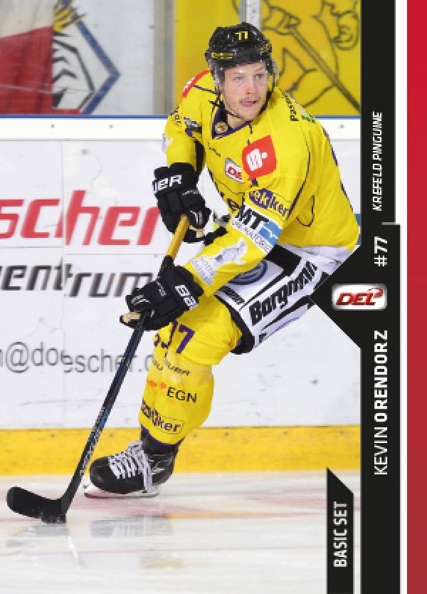 DEL 2016 - 17 Citypress Basic - No 118 - Kevin Orendorz