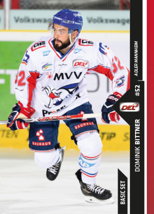 DEL 2016 - 17 Citypress Basic - No 122 - Dominik Bittner