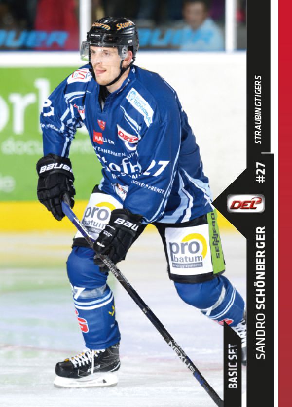 DEL 2016 - 17 Citypress Basic - No 195 - Sandro Schönberger