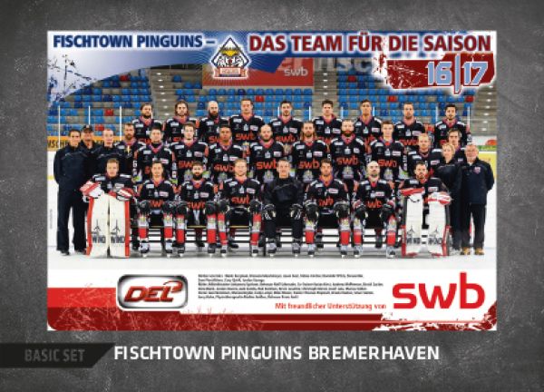 DEL 2016 - 17 Citypress Basic - No 273 - Team Fischtown Pinguins