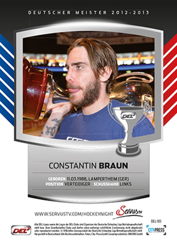 DEL 2013-14 CityPress - No 183 - Constantin Braun