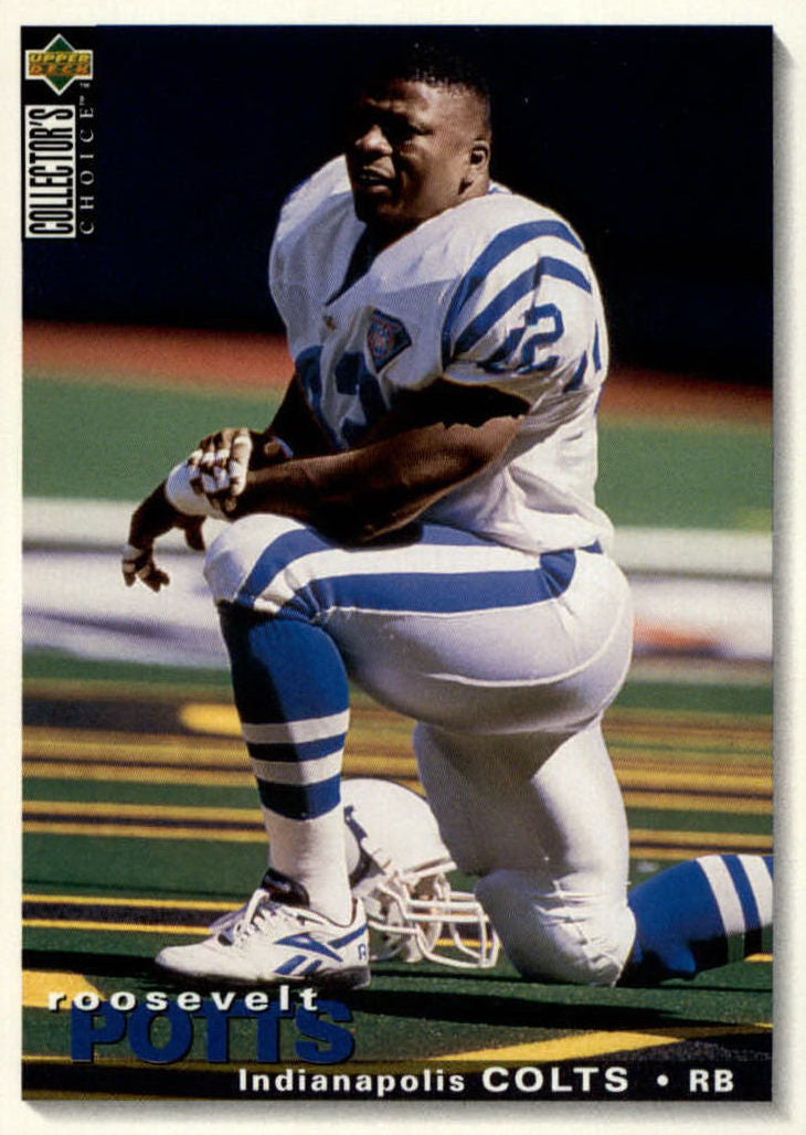NFL 1995 Collector's Choice - No 108 - Roosevelt Potts
