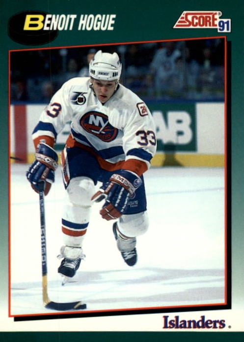 NHL 1991-92 Score Rookie & Traded - No 108T - Benoit Hogue