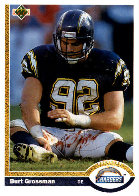 NFL 1991 Upper Deck - No 108 - Burt Grossman