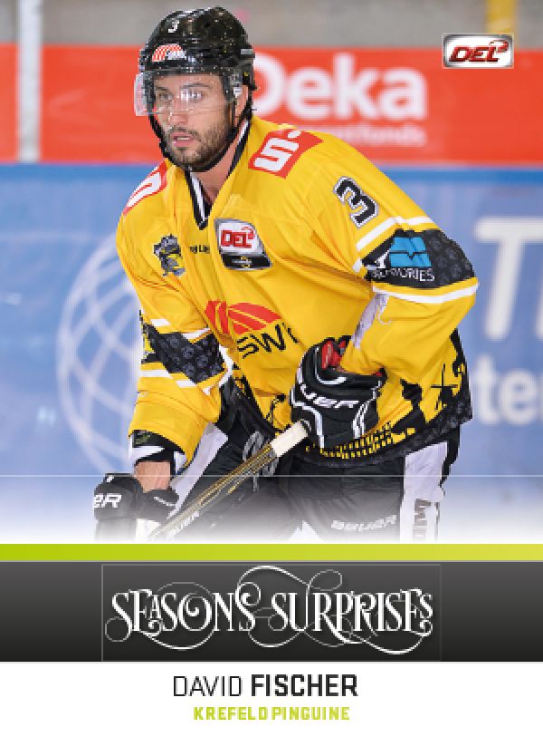 DEL 2013-14 CityPress Seasons Surprises - No SS08 - David Fischer