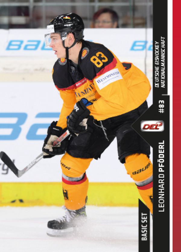 DEL 2016-17 CityPress Basic - No 519 - Leonhard Pföderl