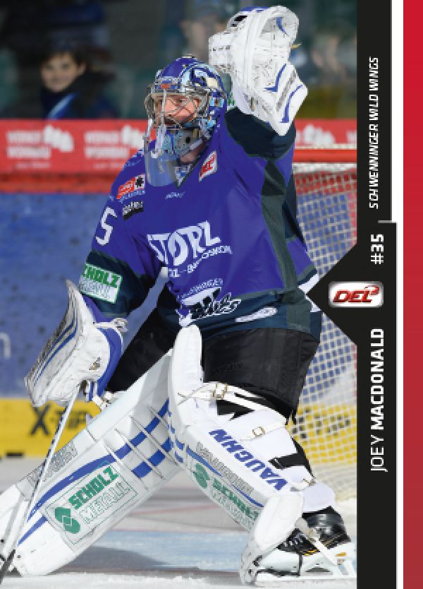 DEL 2016-17 CityPress Premium - No 180 - Joey Macdonald