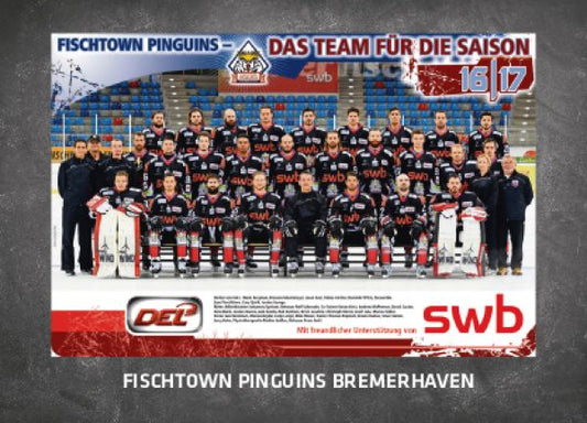 DEL 2016-17 CityPress Premium - No 273 - Team Fischtown Pinguins