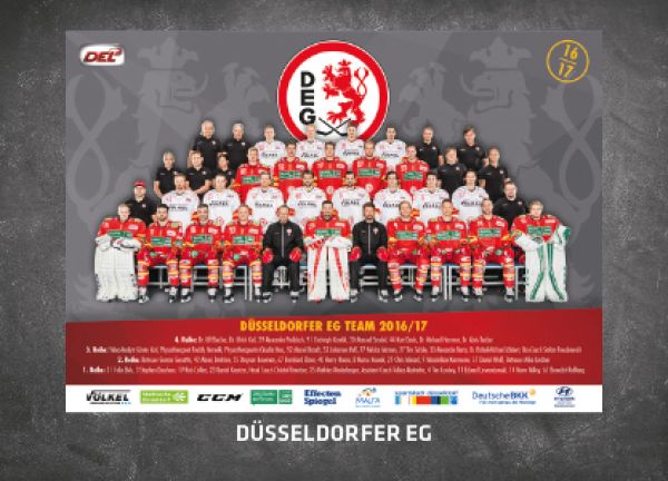 DEL 2016-17 CityPress Premium - No 274 - Team Düsseldorfer EG