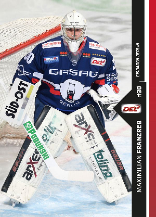 DEL 2016-17 CityPress Premium - No 313 - Maximilian Franzreb