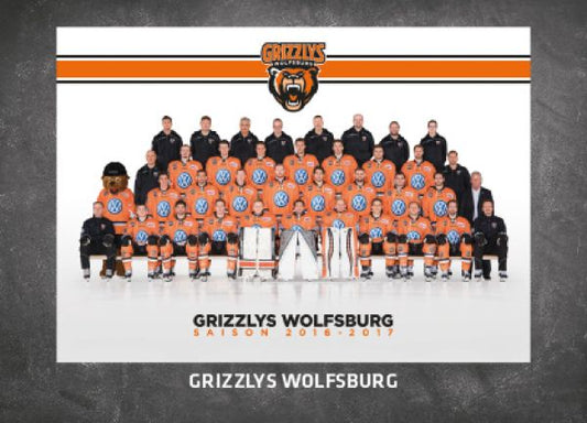 DEL 2016-17 CityPress Premium - No 557 - Team Grizzlys Wolfsburg