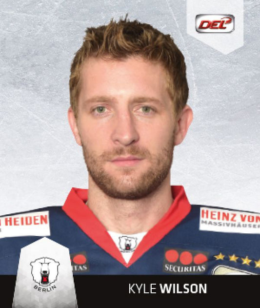 DEL 2016-17 CityPress Sticker - No 052 - Kyle Wilson