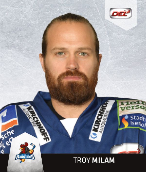 DEL 2016-17 CityPress Sticker - No 159 - Troy Milam