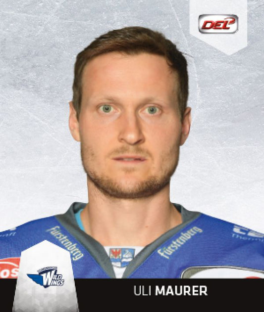 DEL 2016-17 CityPress Sticker - No 321 - Uli Maurer