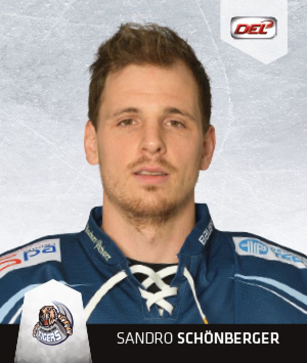 DEL 2016-17 CityPress Sticker - No 334 - Sandro Schönberger