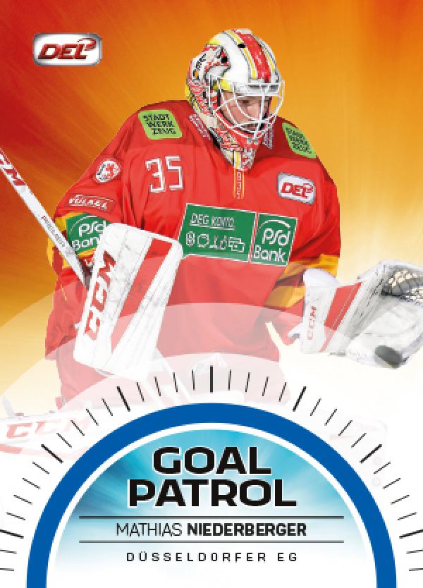 DEL 2016-17 CityPress Premium Goal Patrol - No GP04 - Mathias Niederberger