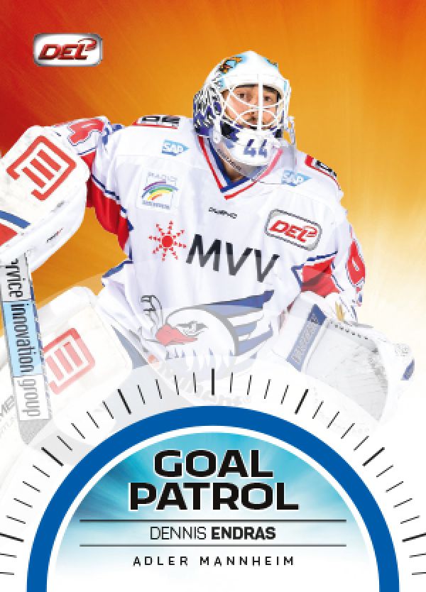 DEL 2016-17 CityPress Premium Goal Patrol - No GP09 - Dennis Endras