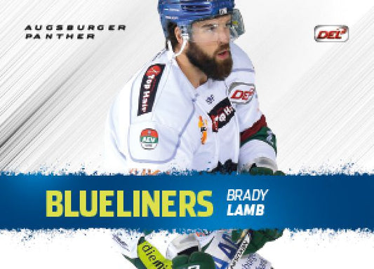 DEL 2016-17 CityPress Premium Blueliners - No BL01 - Brady Lamb