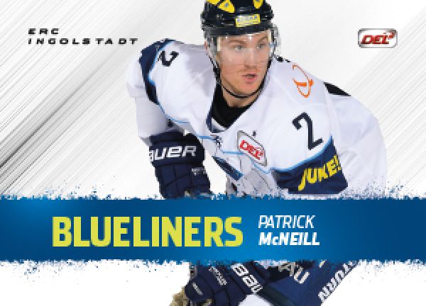 DEL 2016-17 CityPress Premium Blueliners - No BL04 - Patrick McNeill