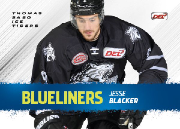 DEL 2016-17 CityPress Premium Blueliners - No BL10 - Jesse Blacker