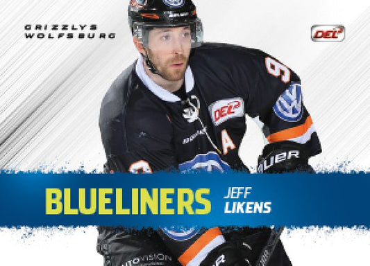 DEL 2016-17 CityPress Premium Blueliners - No BL12 - Jeff Likens