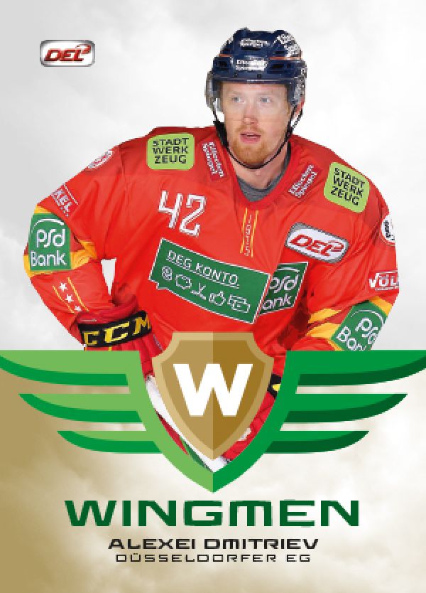 DEL 2016-17 CityPress Premium Wingmen - No WI04 - Alexei Dmitriev