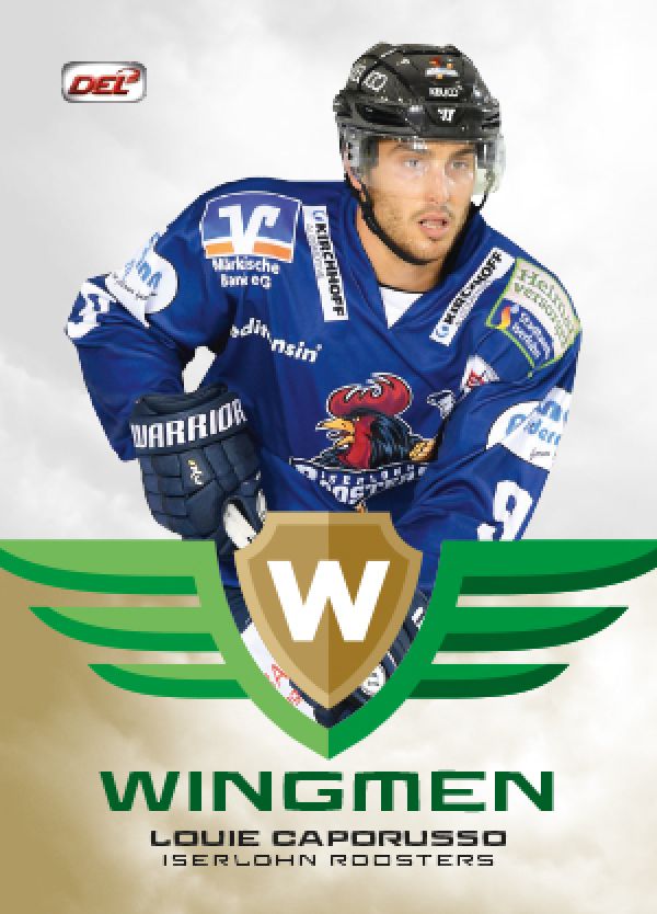 DEL 2016-17 CityPress Premium Wingmen - No WI06 - Louie Caporusso