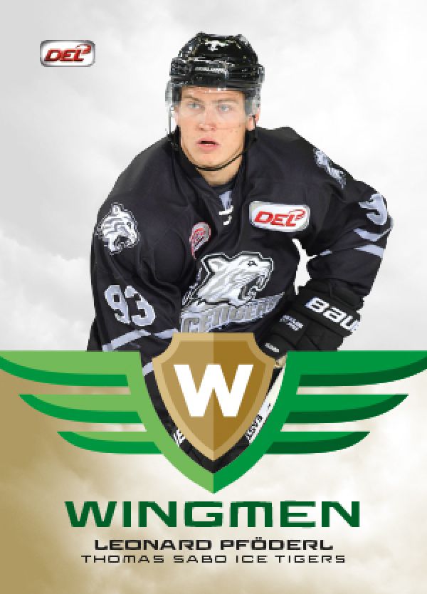 DEL 2016-17 CityPress Premium Wingmen - No WI11 - Leonard Pföderl