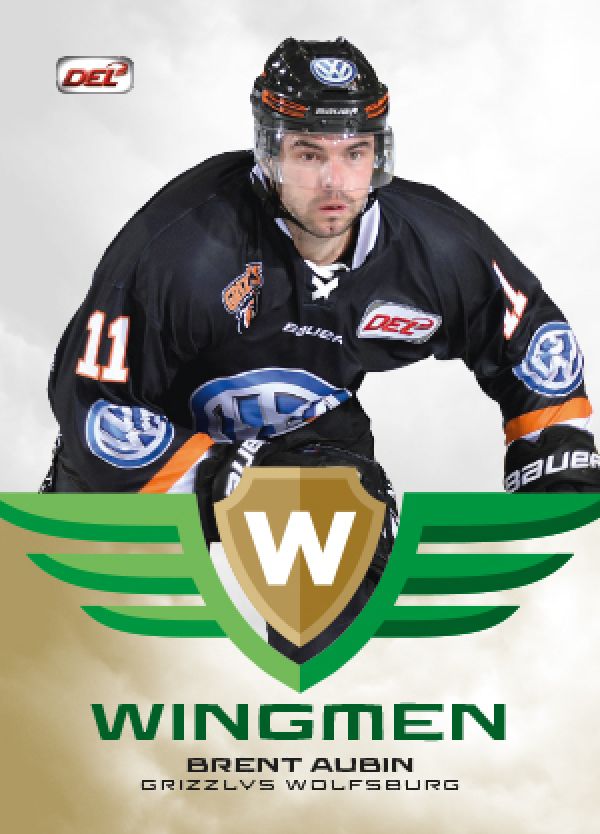 DEL 2016-17 CityPress Premium Wingmen - No WI14 - Brent Aubin